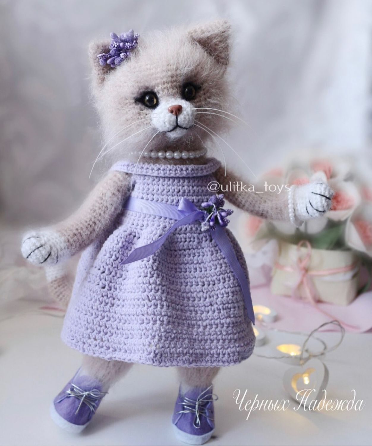 Игрушка кошка, Интерьерная кукла, Барнаул,  Фото №1