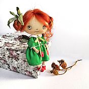 Куклы и игрушки handmade. Livemaster - original item Dolls and dolls: Angel strawberry. Handmade.