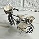 Order Doll Miniature bicycle for dolls toy trolley on 4 wheels. kotomka-nv. Livemaster. . Doll furniture Фото №3