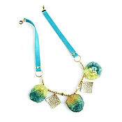 Украшения handmade. Livemaster - original item Necklace with quartz stylish 