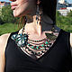 Заказать Колье с агатом и бирюзой Кварт. Ярина Яриловец (dee-jewelry). Ярмарка Мастеров. . Колье Фото №3