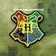 Patch HOGWARTS. Subculture Attributes. Beloretskie Patches. Online shopping on My Livemaster.  Фото №2