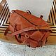 Дорожная кожаная сумка СКИФ mini. Дорожная сумка. Tais-bags. Ярмарка Мастеров.  Фото №4