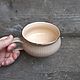 Grey Pottery Cup. Mugs and cups. Ceramist_mamontov. Online shopping on My Livemaster.  Фото №2
