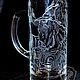Order Gandalf. Beer mug. ArtGraving. Livemaster. . Mugs and cups Фото №3