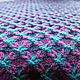 Рельефный плотный узор польская звезда. Ручная работа Desssa, Handmade