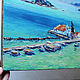 Oil painting ' Bliss Corfu'. Pictures. Zhanne Shepetova. My Livemaster. Фото №6
