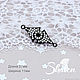 КР22 Коннектор с фианитами. Корейская фурнитура. Коннекторы. Shatonshop. Интернет-магазин Ярмарка Мастеров.  Фото №2