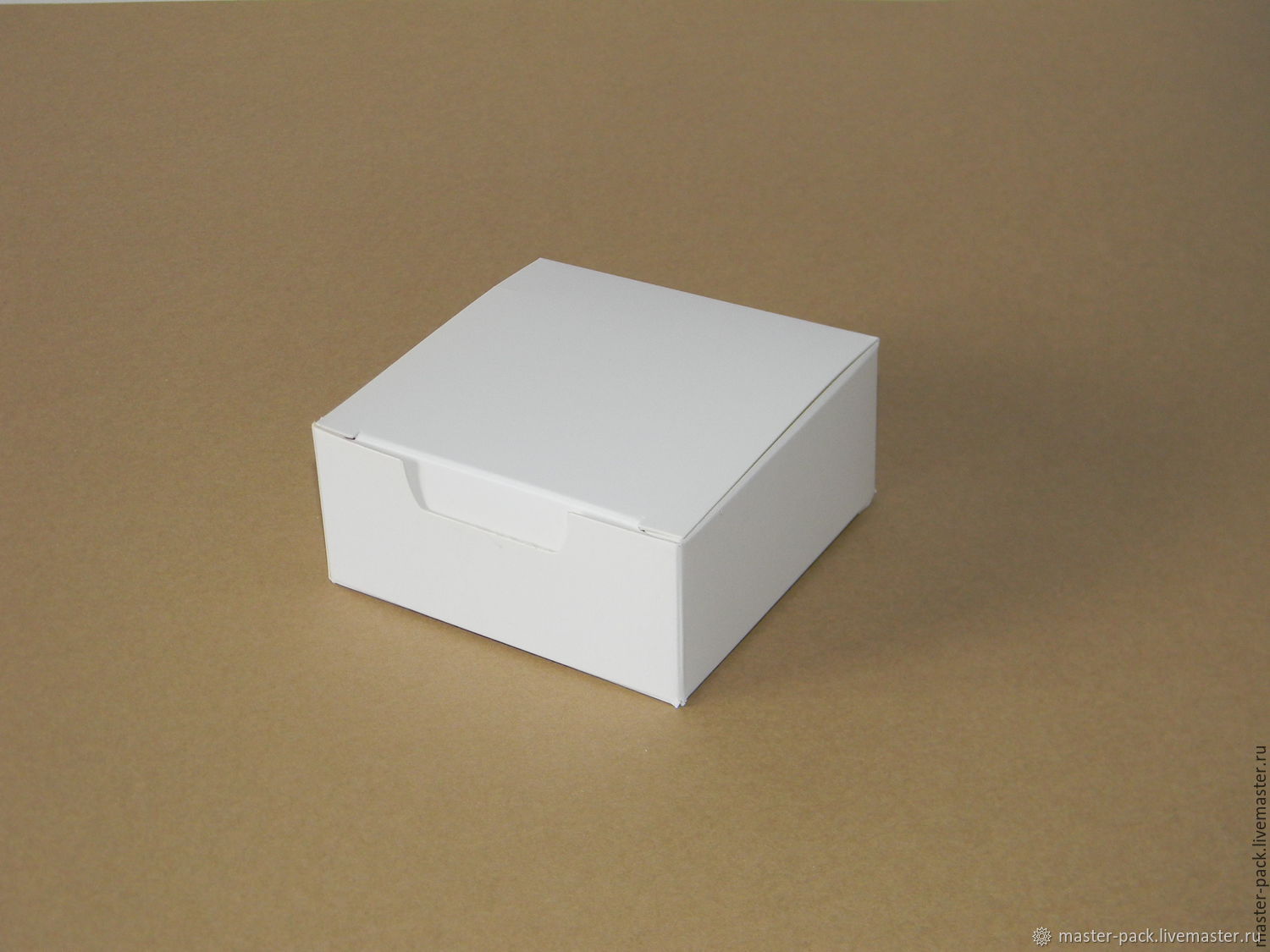 Белая коробка для фото