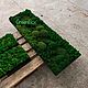 Панно из мха | картина из мха 150*50см. Панно. Green.Box. Ярмарка Мастеров.  Фото №4