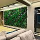 Круглое панно из мха. Фитокартины. Nature Walls|Вертикальное озеленение. Ярмарка Мастеров.  Фото №5