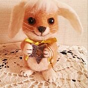 Куклы и игрушки handmade. Livemaster - original item Rabbit Rabbit made of wool.. Handmade.