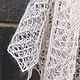 Down shawl, White knitted Shawl openwork Ivory. Shawls. Lace Shawl by Olga. My Livemaster. Фото №4