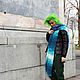 Scarf Blue lagoon. Scarves. SweetMarket. Online shopping on My Livemaster.  Фото №2