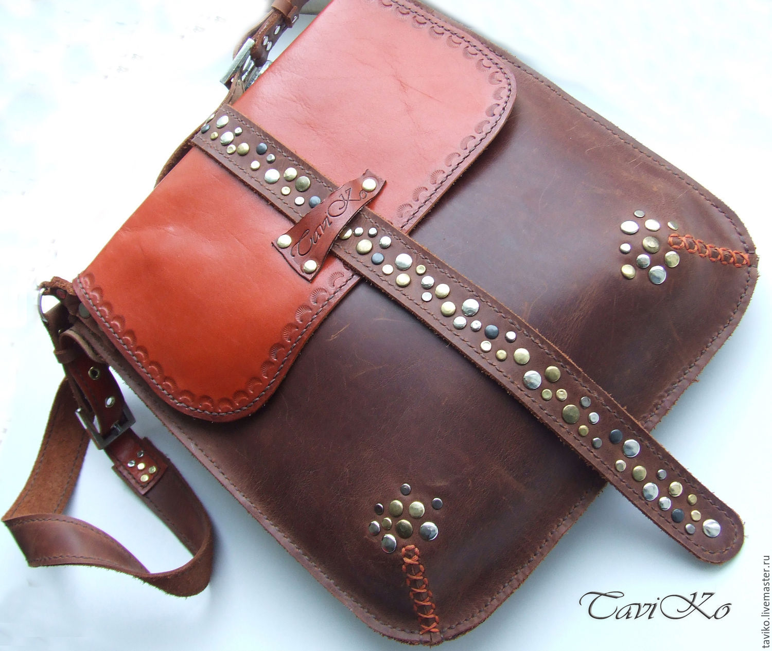 Copy Of Bag Leather Crazy Horse Casual