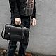 Men's business bag Roland, Men's leather bag. Men\'s bag. Lemberg Leather. My Livemaster. Фото №5