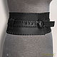 Order Belt-corset 'Holniteny' from nature. leather/suede (any color). Elena Lether Design. Livemaster. . Straps Фото №3