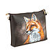 Bag-Clutch 'Sly Fox '. Clutches. Pelle Volare. Online shopping on My Livemaster.  Фото №2