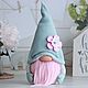 Мятный гном. Элементы интерьера. Mari_Crafts. Интернет-магазин Ярмарка Мастеров.  Фото №2