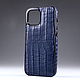 Чехол на любую модель iPhone из кожи крокодила IMA8002VC. Чехол. CrocShop товары из экзотической кожи. Ярмарка Мастеров.  Фото №5