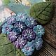 Заказать Ключница "Гортензия Violet". Светлана (fantasy-flower). Ярмарка Мастеров. . Ключницы Фото №3