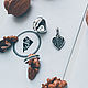 Серебряный комплект украшений Я буду помнить. Комплекты украшений. ОКО JEWELRY/Серебро Татьяны Щаповой. Интернет-магазин Ярмарка Мастеров.  Фото №2