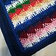 Order plaid knit. irina-sag. Livemaster. . Blankets Фото №3