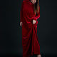 Elegant evening dress, red velvet dress - DR0291VE. Dresses. EUG fashion. Online shopping on My Livemaster.  Фото №2