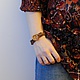 " Casual " браслет вязаный. Браслет из бусин. Valentina. Интернет-магазин Ярмарка Мастеров.  Фото №2