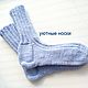 Women's knit socks. Hand-knitted socks. (nwms), Socks, St. Petersburg,  Фото №1