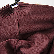 Одежда handmade. Livemaster - original item Jerseys: Sweater with vertical seam and high elastic band. Handmade.