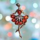 Ballerina brooch is a great gift for a girl to a woman. Brooches. BalticAmberJewelryRu Tatyana. My Livemaster. Фото №4