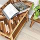 Журнальный стол из дуба с панно в классическом стиле. Консоли. Lagom Home Wood. Интернет-магазин Ярмарка Мастеров.  Фото №2