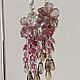 Серьги "Braun orchid". Серьги классические. Nadin-beads. Ярмарка Мастеров.  Фото №4