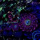 Фрактальное полотно "Boom Shiva" Светится в UV декор. Ковры для дома. ANAHART. Интернет-магазин Ярмарка Мастеров.  Фото №2