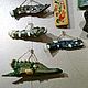 Driftwood. Fish with a green tail (#72). Suspension. Lidiamama. My Livemaster. Фото №4