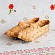 Order These sandals made of birch bark, R-R 34-45. Shoes for bath, sauna. BirchStyle. Livemaster. . Slippers Фото №3