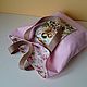 beach bag: Pink flower Fairy tote Bag. Beach bag. mechty-o-lete. My Livemaster. Фото №5