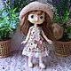 Летние платья и шляпки для кукол Монст/ Xiaomi Monst Doll. Одежда для кукол. Bonecas da Yulia Одежда для кукол. Ярмарка Мастеров.  Фото №11
