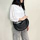 The bag is made of genuine leather in the color black. Sacks. MiTonA. Online shopping on My Livemaster.  Фото №2