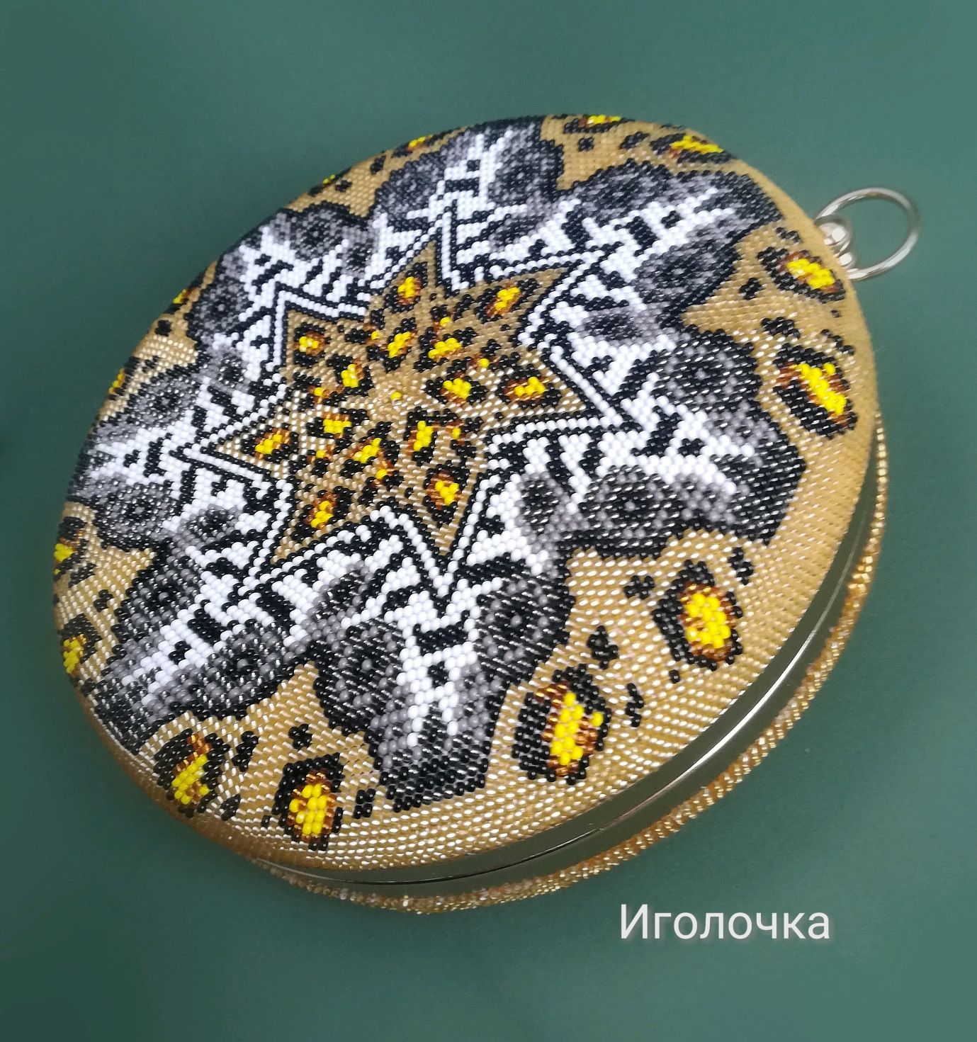 Сумочка из бисера схема