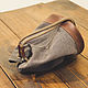 Leather and canvas toiletry bag, Travel bags, Volzhsky,  Фото №1