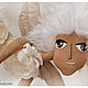"Ангел хранитель" - авторская кофейная куколка. Куклы и пупсы. Маруся Сундукова. Интернет-магазин Ярмарка Мастеров.  Фото №2