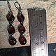 Order Earrings 'Drops of blood in the snow' (e-028). #Ofel_way. Livemaster. . Earrings Фото №3