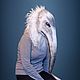 Máscara de Lofaminus, pájaro blanco, pájaro de nieve, traje de teatro,, Cosplay costumes, Rostov-on-Don,  Фото №1
