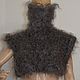SCARF down shirt front knitted from goat down for men women. Dickies. KOZAmoDA (kozamoda) (kozamoda). My Livemaster. Фото №4