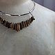 Заказать Колье с натуральными камнями, тигровый глаз. Details Jewelry. Ярмарка Мастеров. . Колье Фото №3
