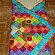 Детское лоскутное одеяло "Радужная полянка". Одеяла. Котерева Людмила (Ludmila Quilt). Ярмарка Мастеров.  Фото №6