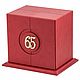 Набор для чая с подстаканником С юбилеем 65 лет! (кожаный футляр). Подарочные боксы. АРТ-студия Классик. Ярмарка Мастеров.  Фото №6