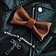 Leather bow tie in assortment, Butterflies, Moscow,  Фото №1